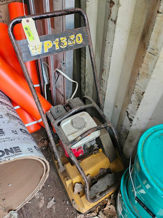 WP 1550 Gas Plate Compactor