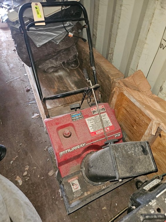 Murray Gas Snow Blower, 3 HP, 20" Path