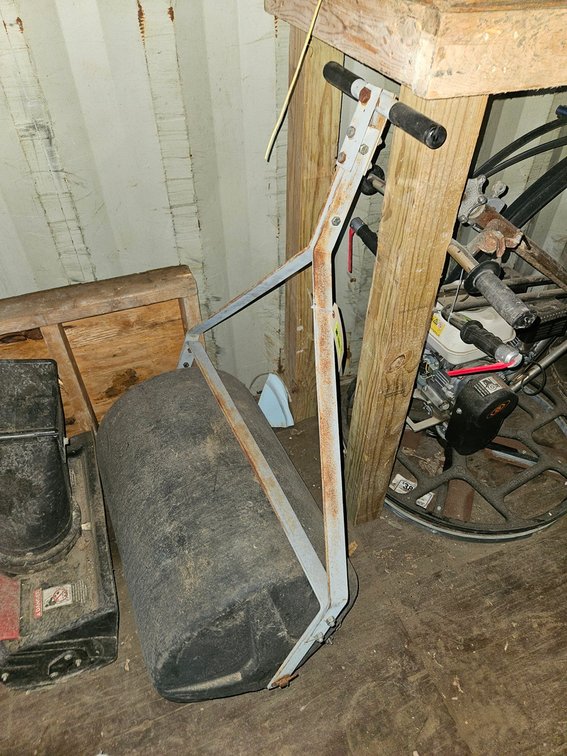 Poly Barrel Lawn Roller