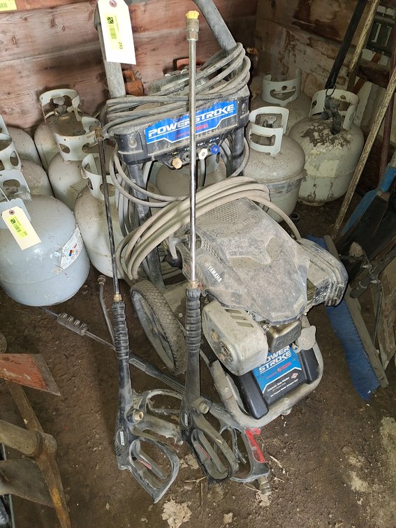 Power Stroke Gas Pressure Washer, Hose and Wand