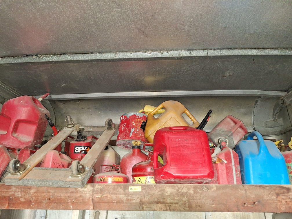Assorted Fuel Cans