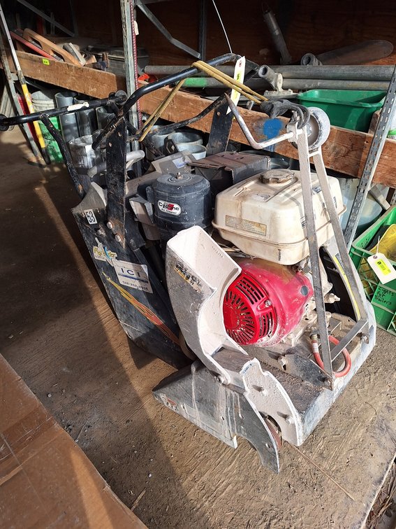 Soff-Cut Mau-Rauder Gas Concrete Saw