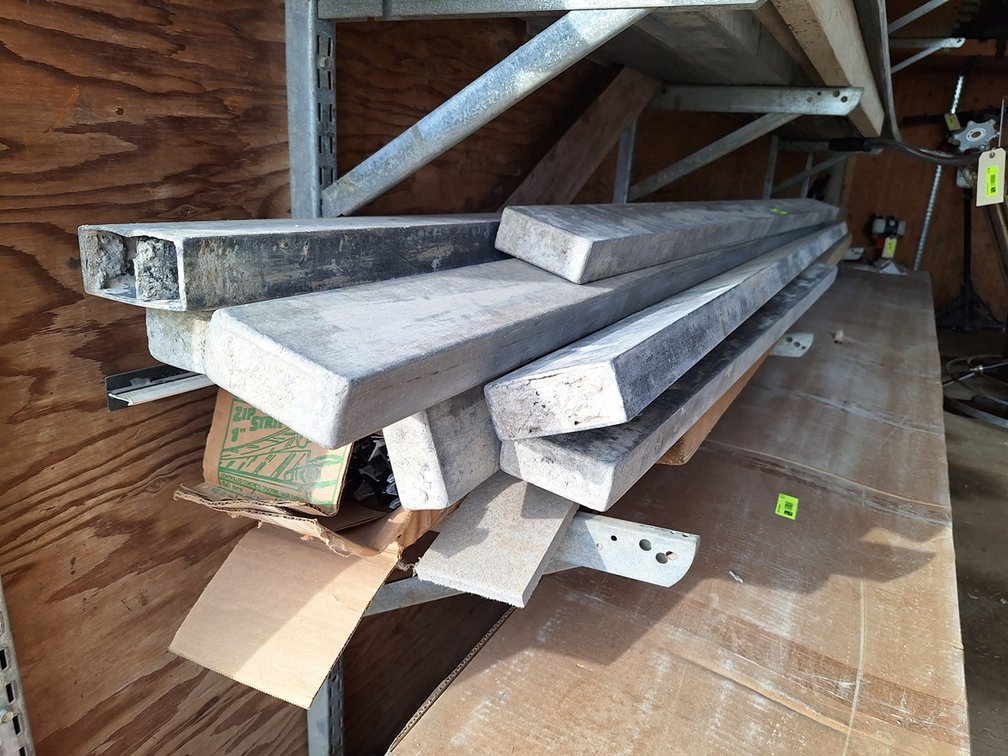 Assorted Concrete Screeds/Forms