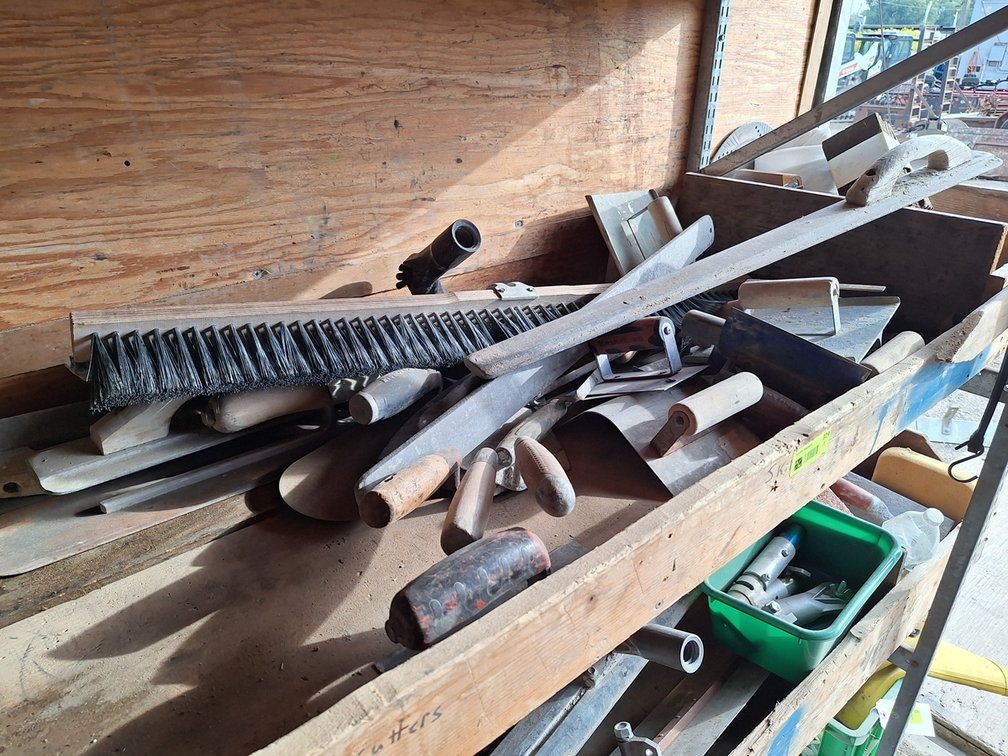 Assorted Concrete Tools