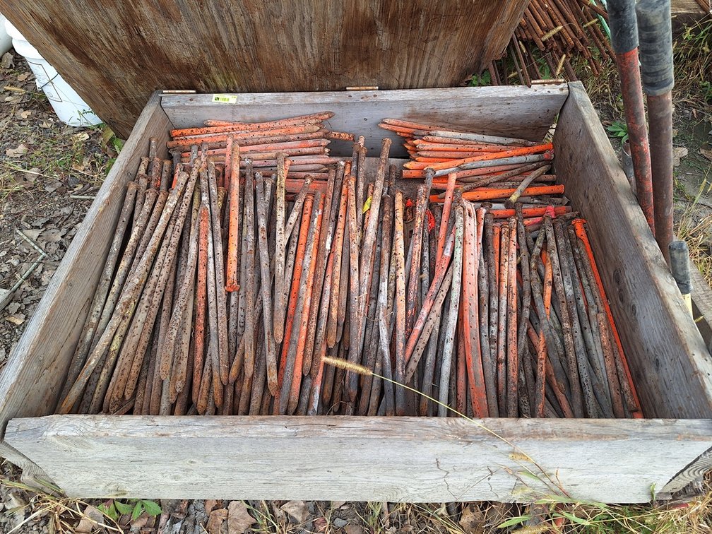 Assorted Metal Stakes