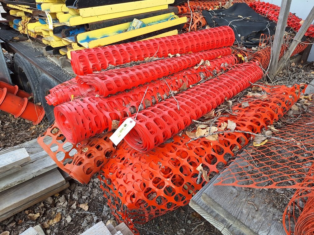 Assorted Orange Safety Fencing