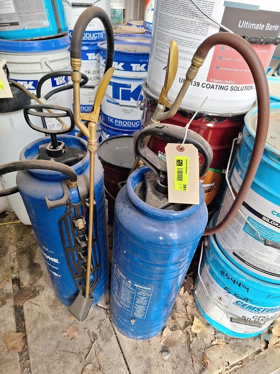 2 Cemstone Metal Tank Pump Sprayers