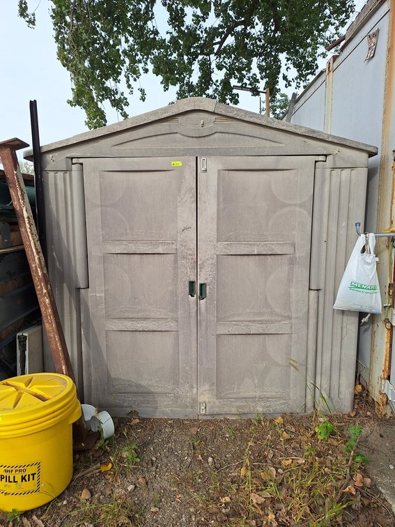 Suncast Poly Shed, 84"x84"x84"