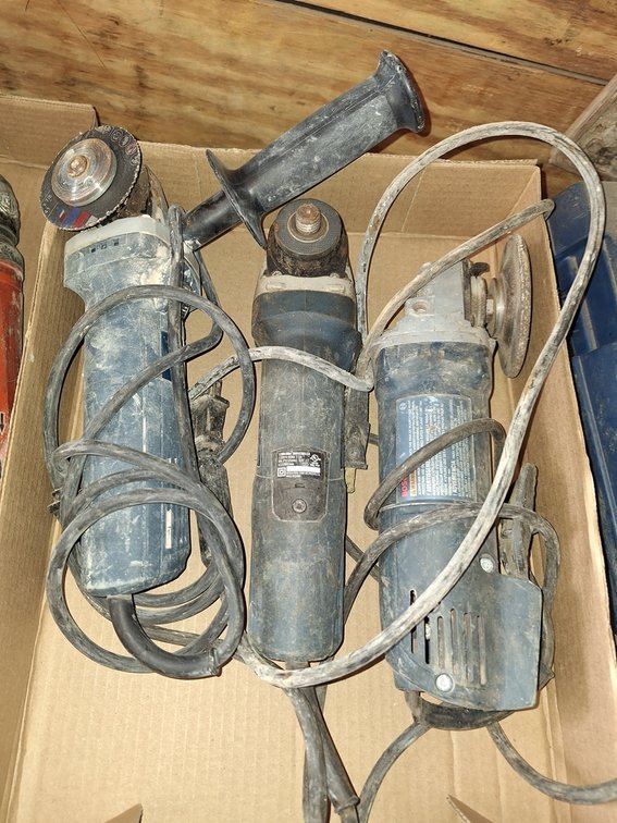 3 Angle Grinders
