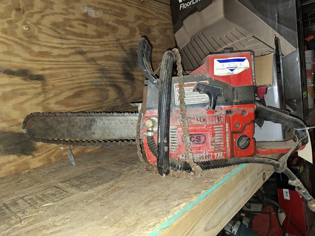 ICS Heavy Duty Gas Chainsaw