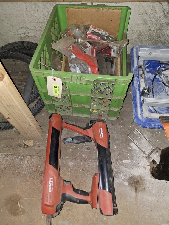 Assorted Hilti Caulking Guns and Related