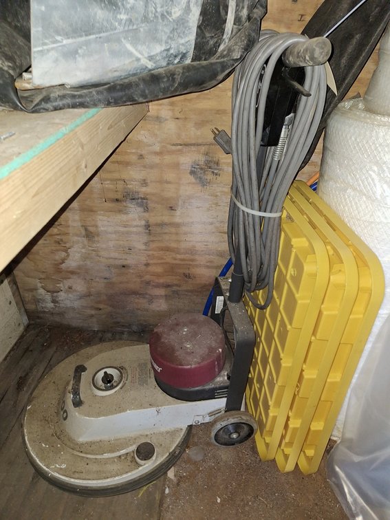 Electric Floor Buffer/Scrubber