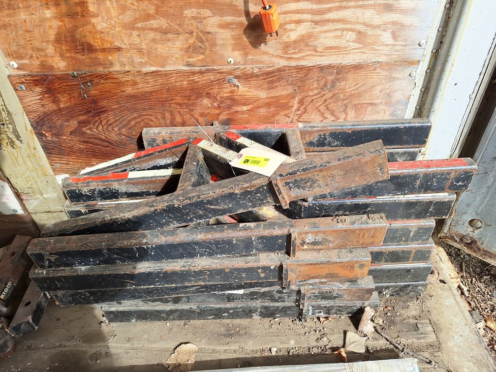 Assorted Metal Supports/Braces (Rebar Holders for Truck/Trailer)