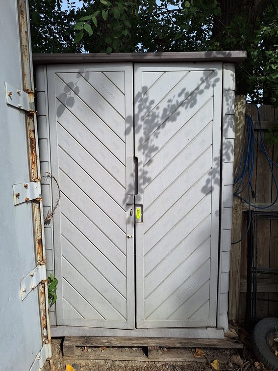 Contico Shed, 48"x32"x74"