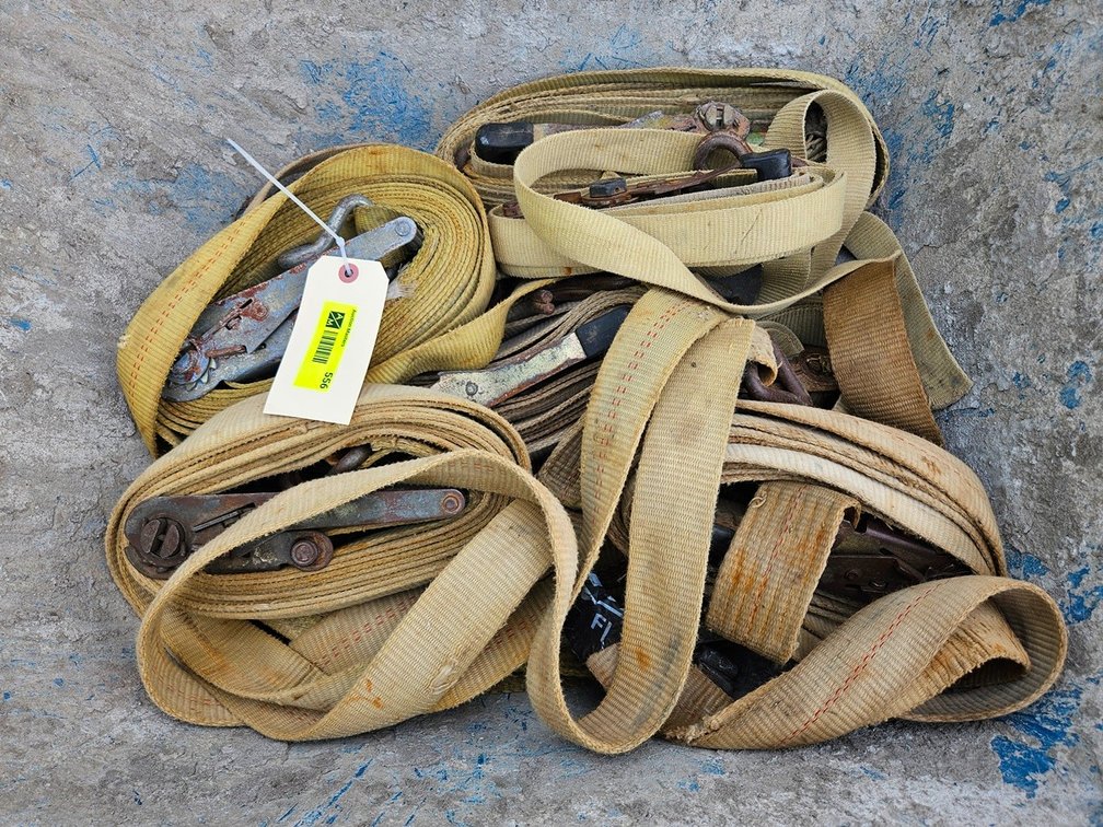 Assorted Ratchet Tie Down Straps