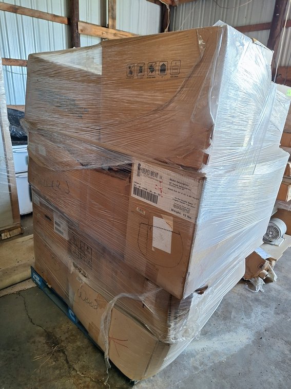 Pallet Assorted, Commercial Duct Covers