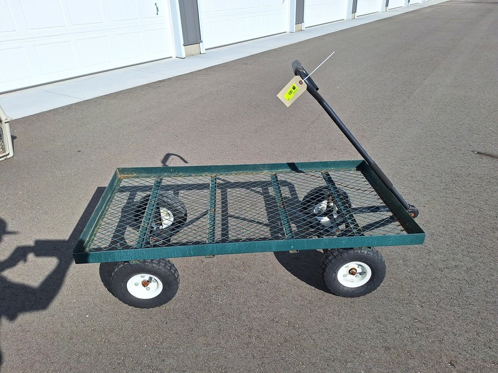 Metal Wagon, 48"x24"