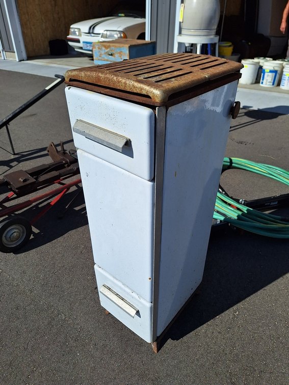 Vintage Skinny Wood Stove, Made in Yugoslavia