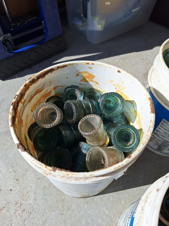 Assorted Glass Insulators