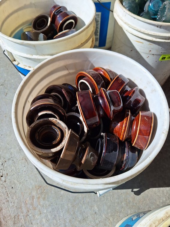 Assorted Glass Insulators