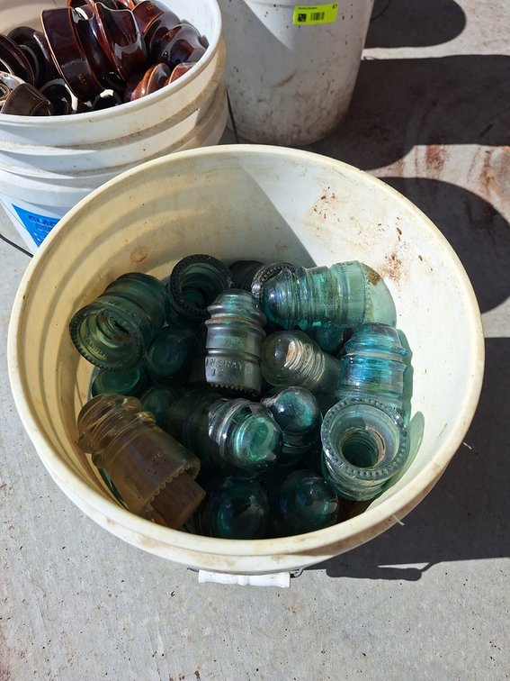 Assorted Glass Insulators