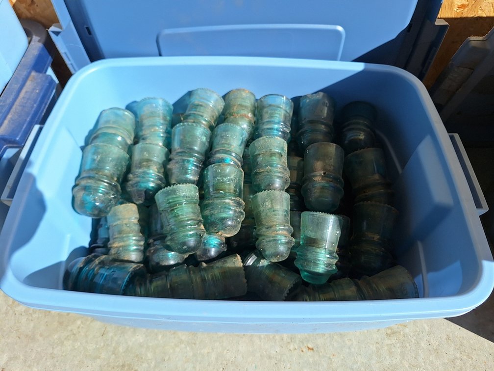 Assorted Glass Insulators