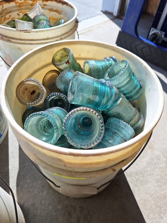 Assorted Glass Insulators