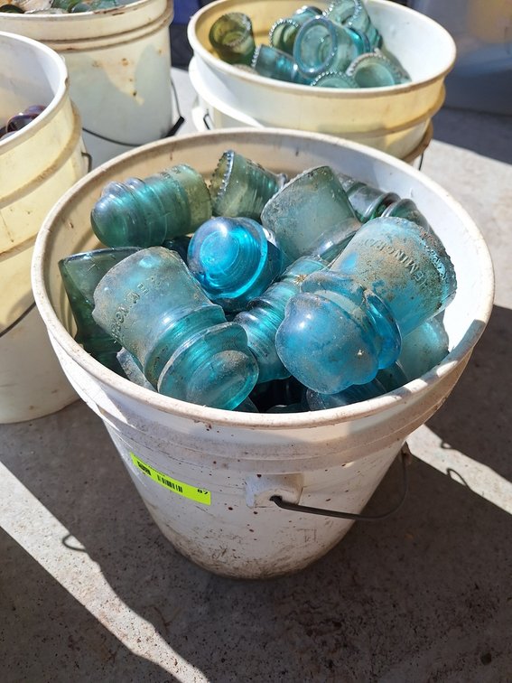 Assorted Glass Insulators
