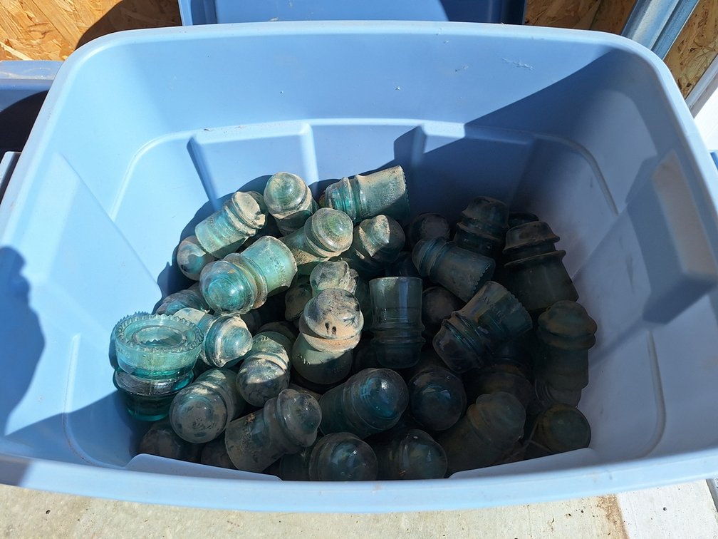 Assorted Glass Insulators