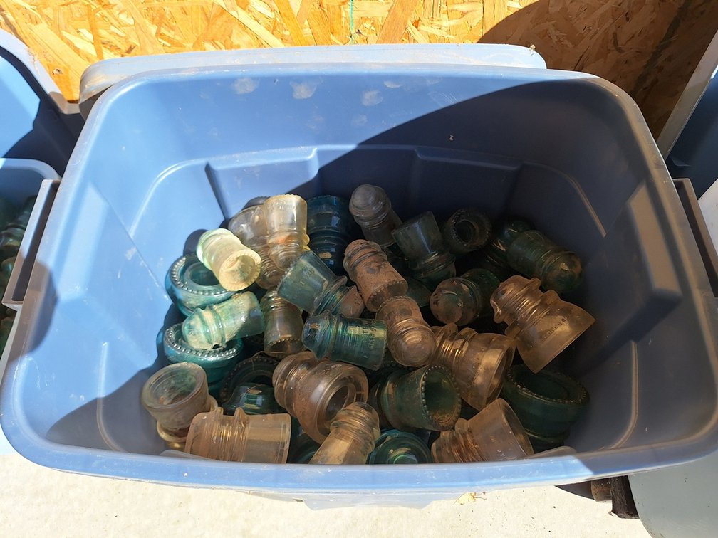 Assorted Glass Insulators