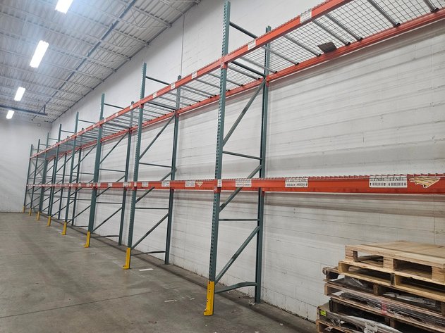 Image for Pallet Racking- Uprights 10 - 8' and 32 - 10', with Wire Decking