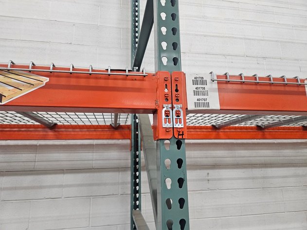 Image for Pallet Racking- Uprights 10 - 8' and 32 - 10', with Wire Decking