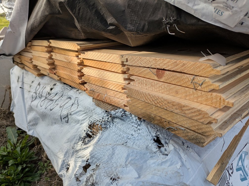Pine 1"x8" Utility, WP4/Nickel Gap, 12' Lengths, 480 Linear Feet, 275 Sq. Ft.