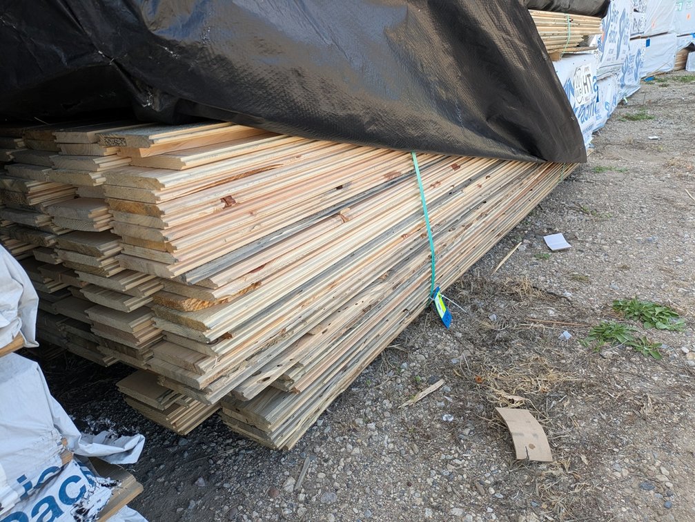 Pine 1"x6", Pattern WP4/Flat Back, 6' to 10' Lengths, 2106 Linear Feet, 877 Sq. Ft.