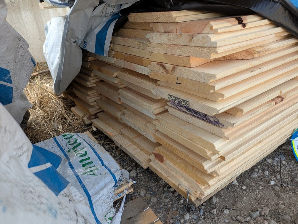 Pine 1"x8" Utility, Nickel Gap, 6' and 8' Lengths, 762 Linear Feet, 436 Sq. Ft.