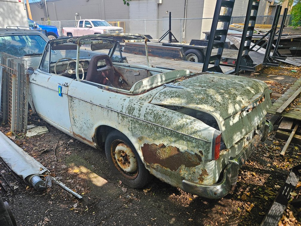 Minx Car, NO TITLE, Parts Only