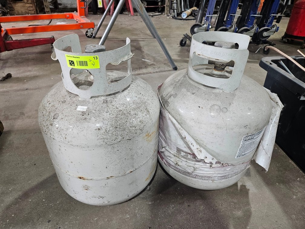 2 - 20 Lb. Propane Tanks
