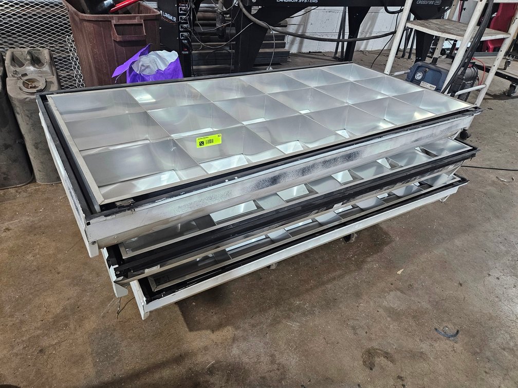 3 Fluorescent Light Fixtures