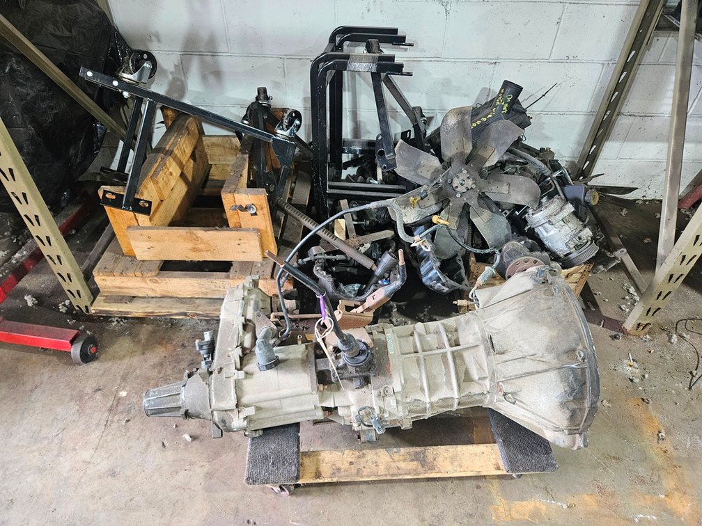 Assorted Parts on Floor