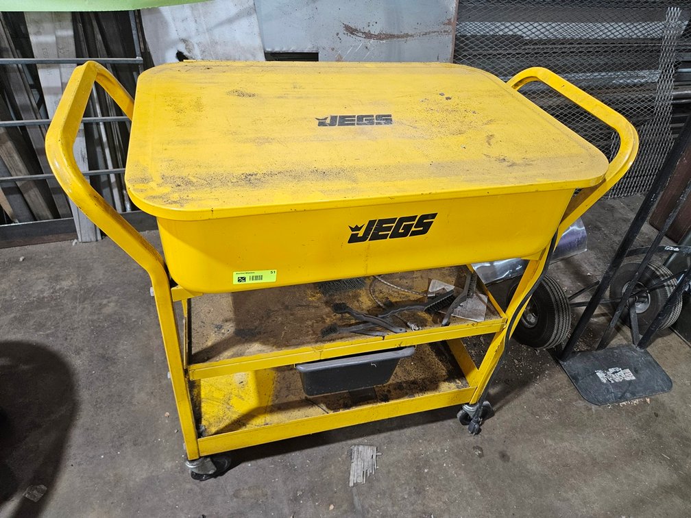 Jegs Parts Washer on Wheels