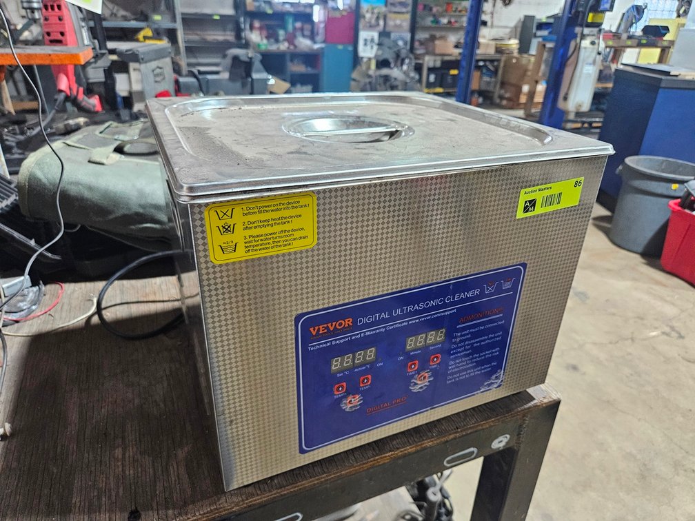 Vevor Digital Ultrasonic Cleaner, #JPS-60A