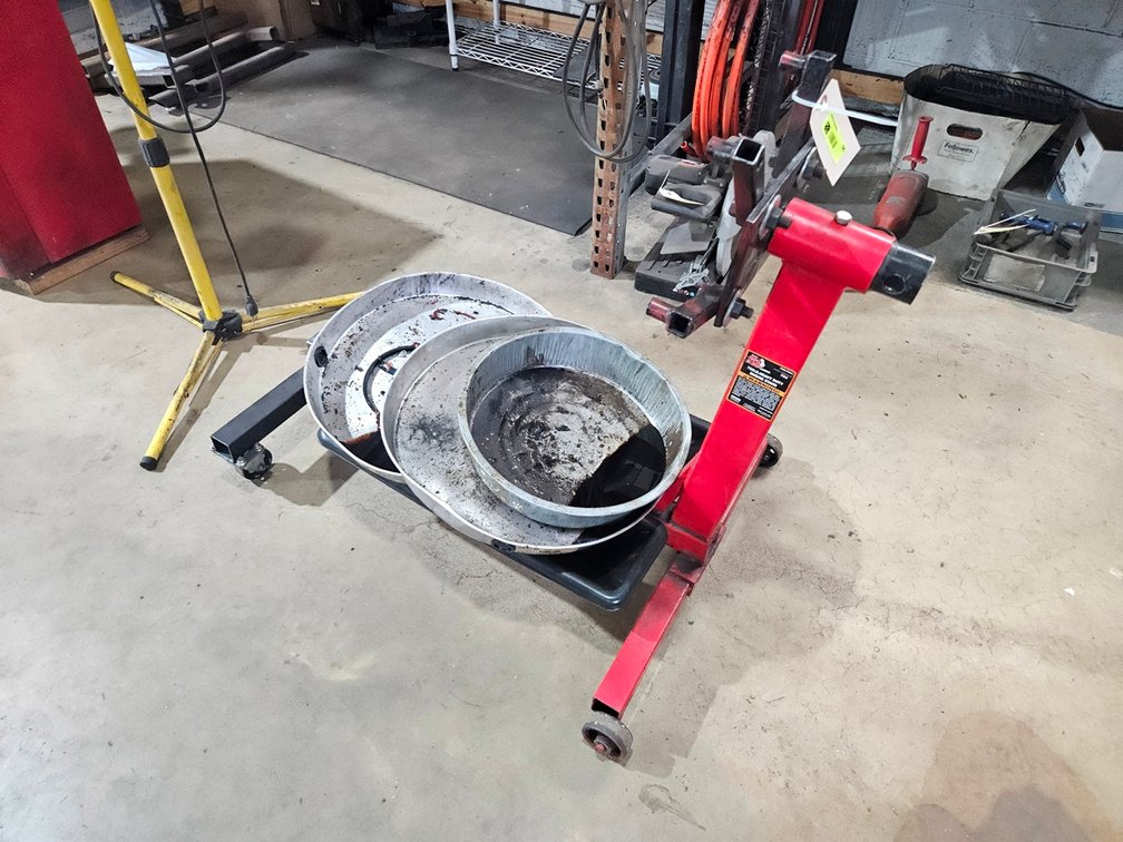 Engine Stand on Wheels, 750 Lb.