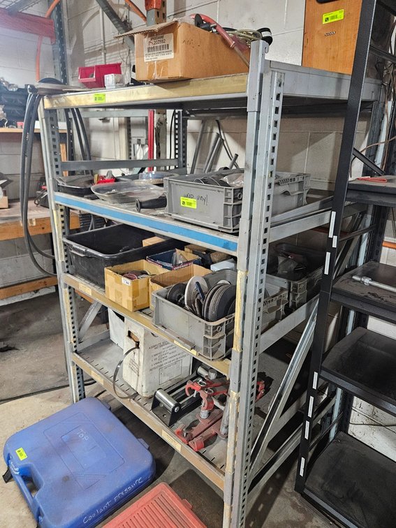 Metal Shelf, 43"x33"x63"
