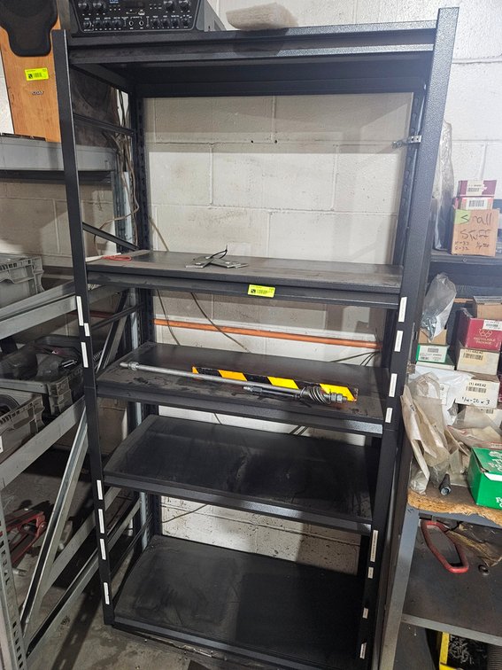 Metal Shelf, 36"x16"x72"