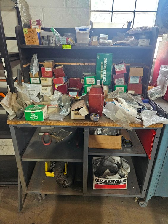 Work Bench with Contents