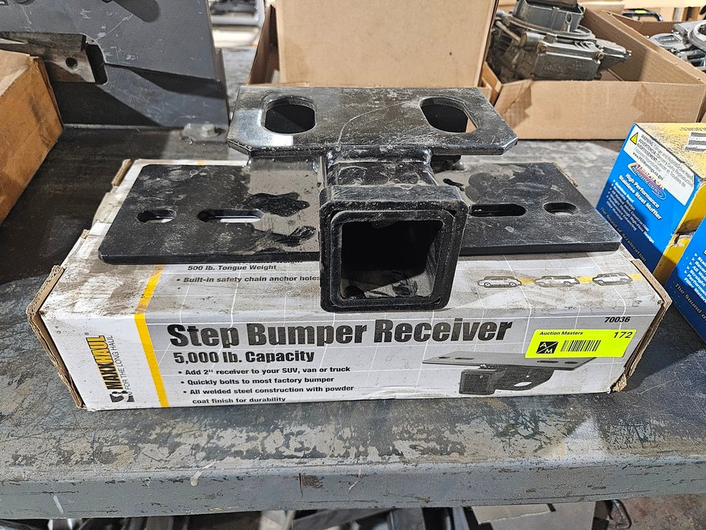 2 Max Haul Step Bumper Receivers