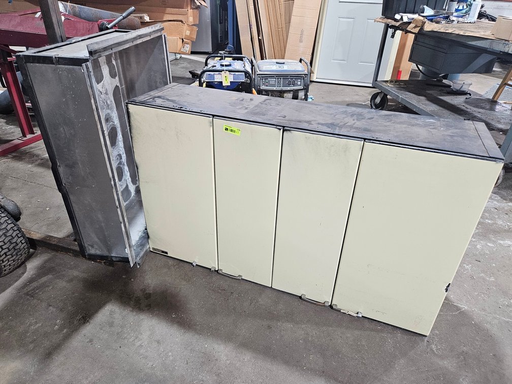 3 Metal Cabinets