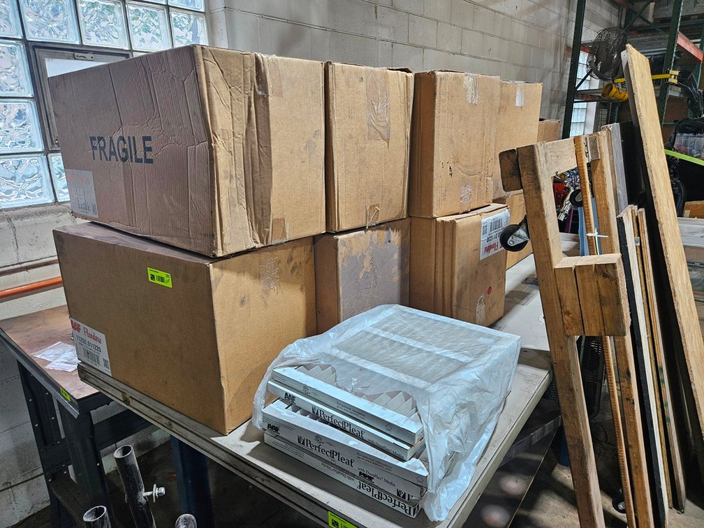 Assorted Furnace Filters, 12"x20"x1", 12"x24"x1", 10"x30"x1", More