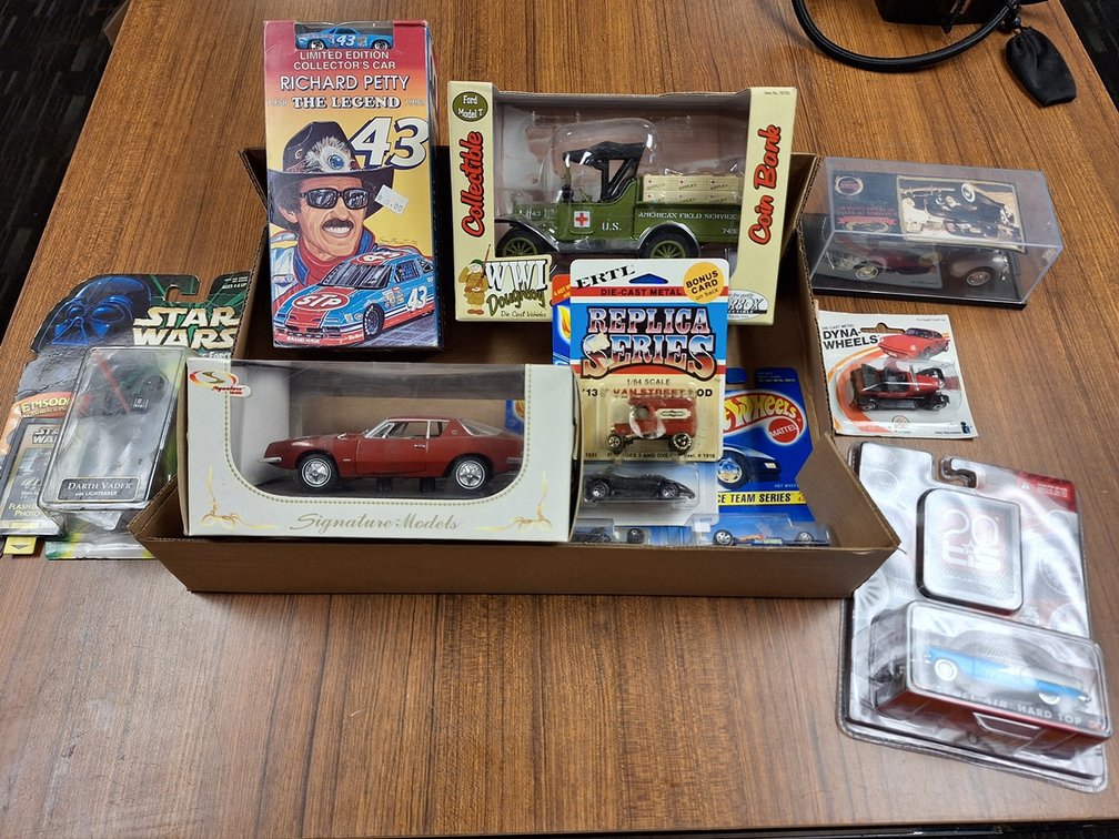 Assorted Toy Cars in Packages
