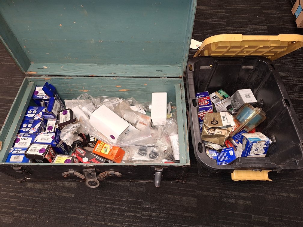 Assorted Car Parts, Fuel Pumps, Oil Filters, More